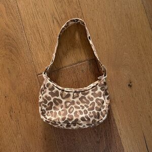 H&M Brown Leopard Print Women's Bag